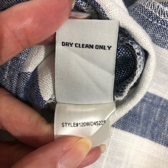 WILLOW Eli Open Back Linen Blend Jumpsuit Medium NWT - Picture 9 of 10